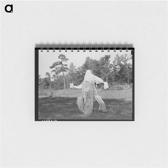 アートメモ帳-Scarecrow on Farm
 - ラッセル リー Memo.