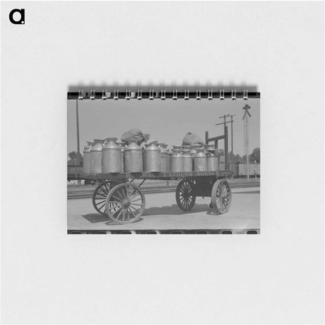 アートメモ帳-Milk Train, Caldwell
 - ラッセル リー Memo.