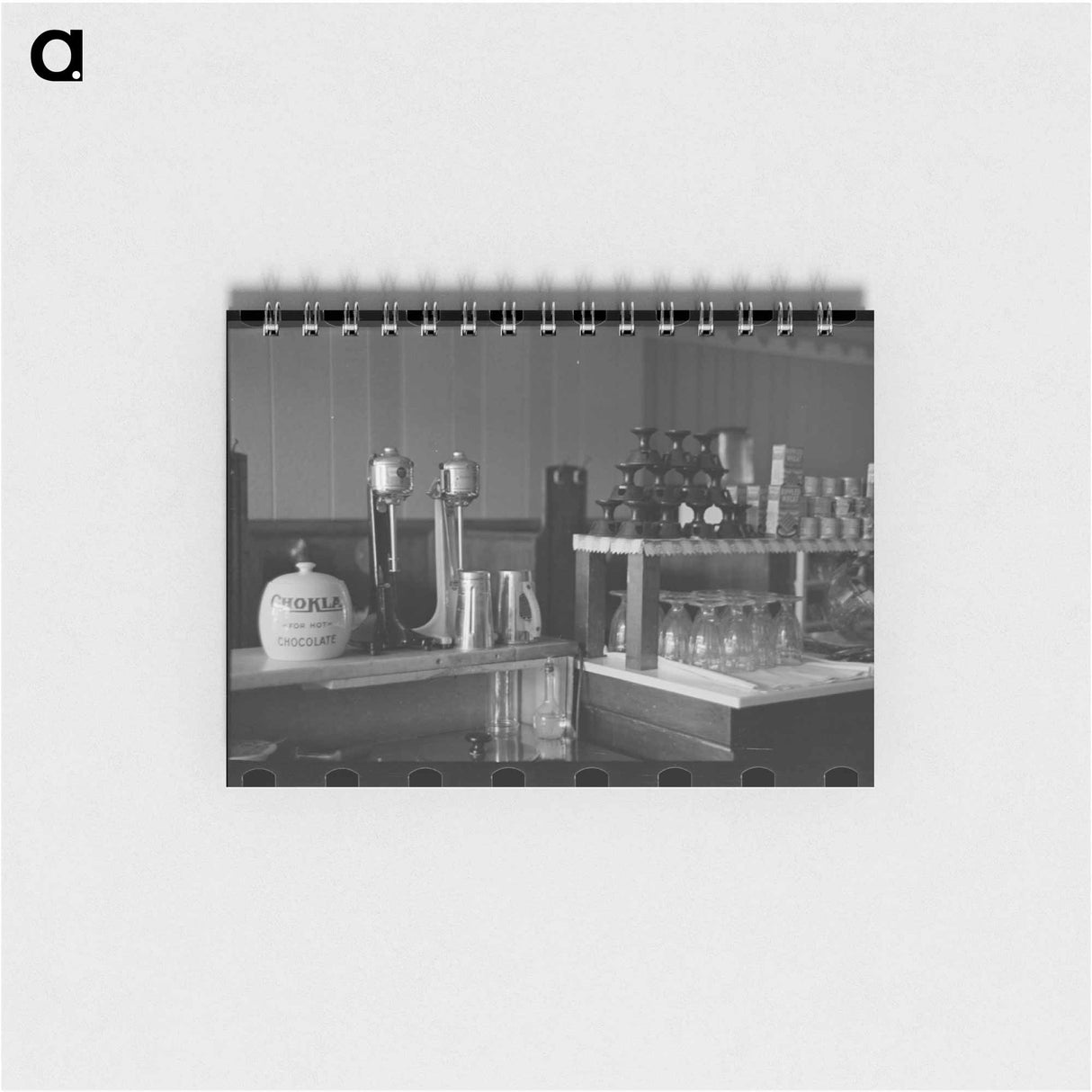 アートメモ帳-Malted Milk Mixers
 - ラッセル リー Memo.