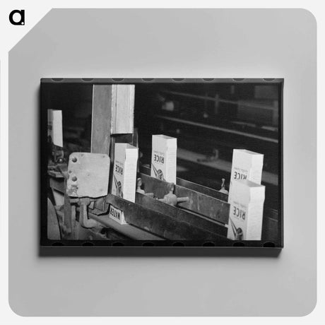 アートパネル-Rice Conveyor, Abbeville
 - ラッセル リー Canvas.