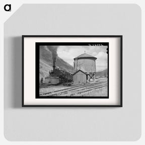 アートポスター-Telluride Railway Yards
 - ラッセル リー Poster.