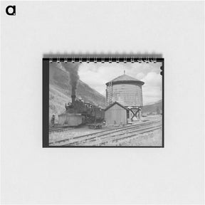 アートメモ帳-Telluride Railway Yards
 - ラッセル リー Memo.