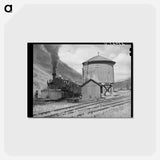 アートポストカード-Telluride Railway Yards
 - ラッセル リー Postcard.