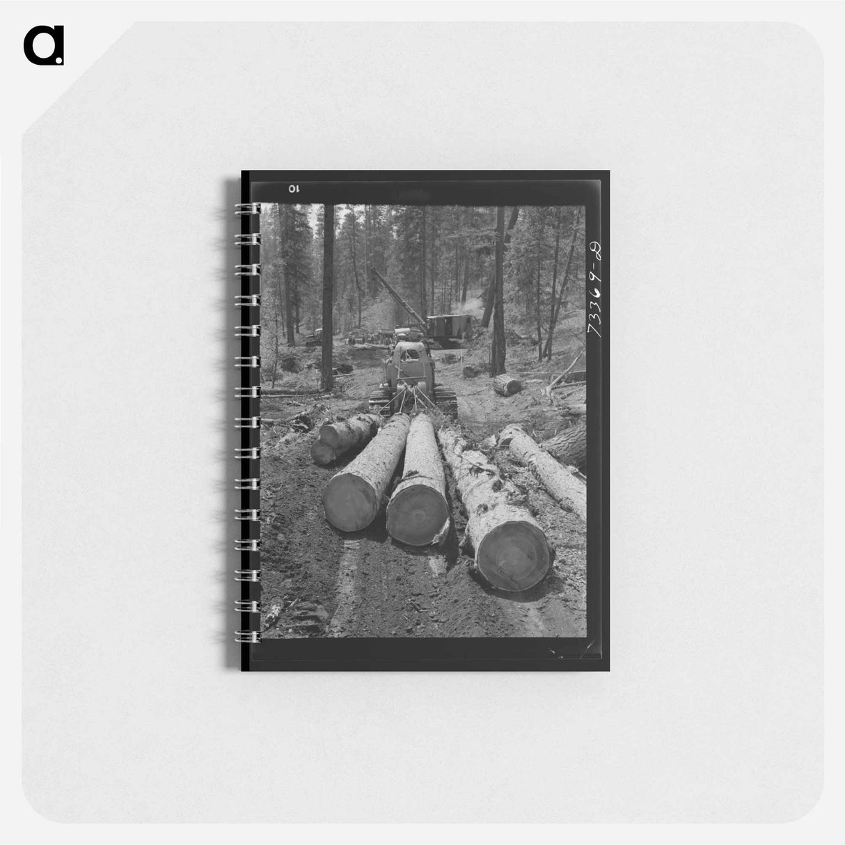 アートメモ帳-Logging in Malheur National Forest
 - ラッセル リー Memo.