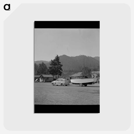 アートポストカード-Vacationist
 - ラッセル リー Postcard.