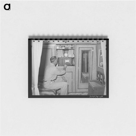 アートメモ帳-Construction Worker's Trailer Home
 - ラッセル リー Memo.