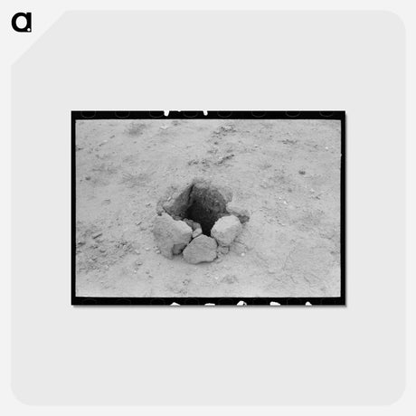 アートポストカード-Costilla Adobe
 - ラッセル リー Postcard.
