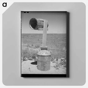 アートパネル-Ranch Mailbox
 - ラッセル リー Canvas.