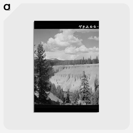 アートポストカード-Annie Creek Canyon
 - ラッセル リー Postcard.
