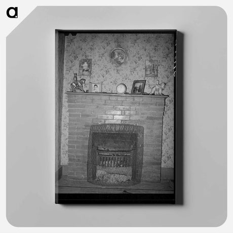 アートパネル-Fireplace in Animas River Valley Home
 - ラッセル リー Canvas.