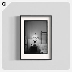 アートポスター-Bedroom with Lamp
 - ラッセル リー Poster.