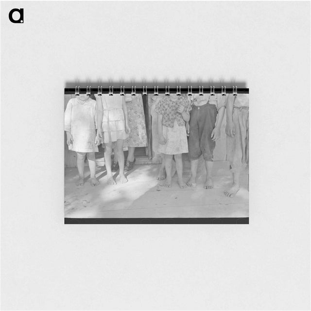 アートメモ帳-Sharecropper's Family
 - ラッセル リー Memo.