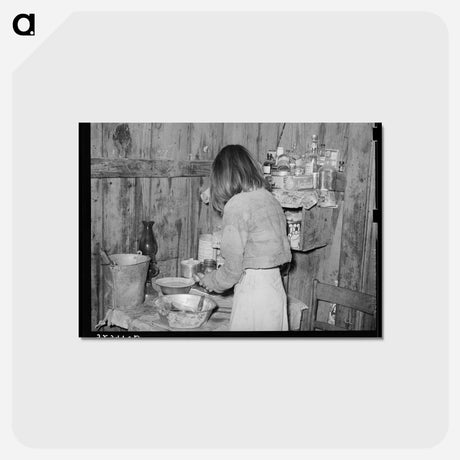 アートポストカード-Mexican Kitchen Corner
 - ラッセル リー Postcard.