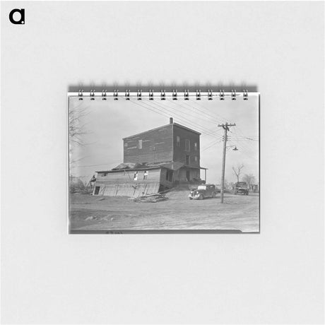 アートメモ帳-Shawneetown Flour Mill
 - ラッセル リー Memo.
