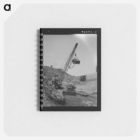 アートメモ帳-Shasta Dam Excavation
 - ラッセル リー Memo.