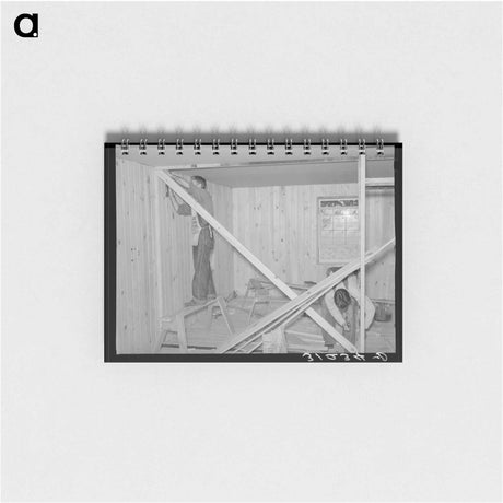 アートメモ帳-House Erection
 - ラッセル リー Memo.