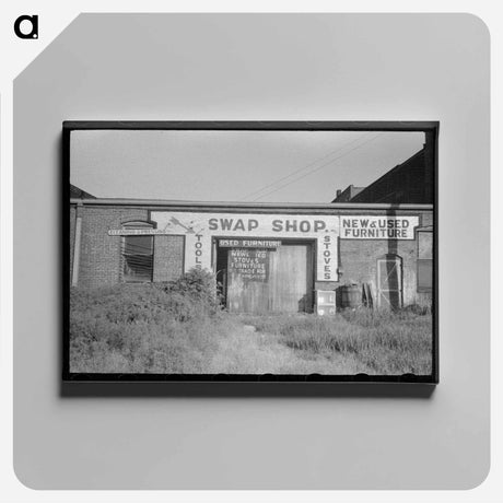 アートパネル-Swap Shop, Muskogee, Oklahoma
 - ラッセル リー Canvas.