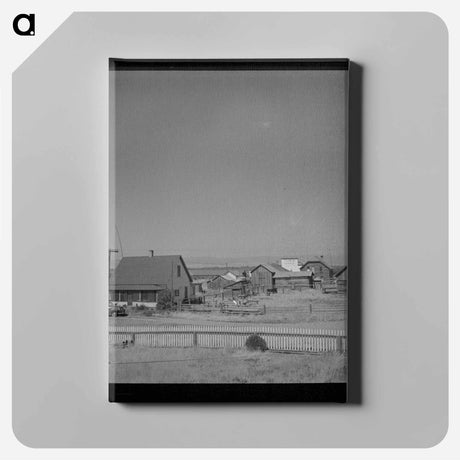アートパネル-Wisdom, Montana Buildings
 - ラッセル リー Canvas.