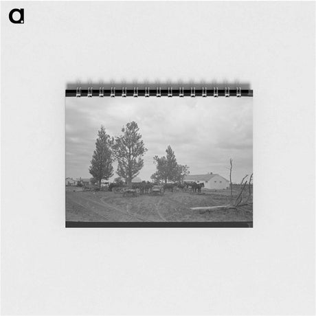 アートメモ帳-New Madrid County Scene
 - ラッセル リー Memo.