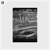 アートポストカード-Anaconda Smelter
 - ラッセル リー Postcard.