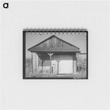 アートメモ帳-Bank of Old Virginia City
 - ラッセル リー Memo.