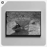 アートパネル-Wheelbarrow and Crushed Rock
 - ラッセル リー Canvas.