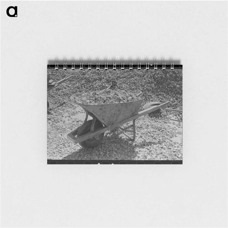 アートメモ帳-Wheelbarrow and Crushed Rock
 - ラッセル リー Memo.