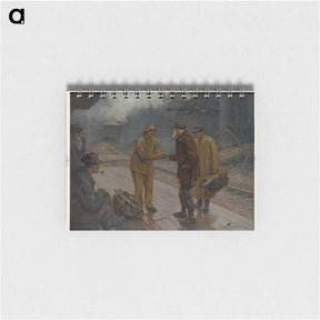 アートメモ帳-Train Platform
 - ボストン公共図書館 Memo.