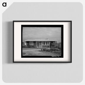 アートポスター-Mineral King Farmhouse
 - ラッセル リー Poster.