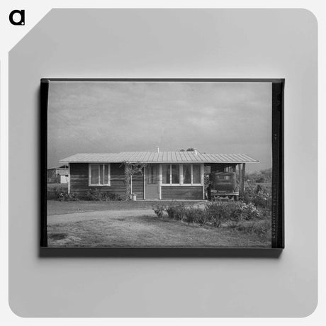 アートパネル-Mineral King Farmhouse
 - ラッセル リー Canvas.