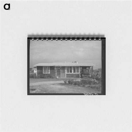 アートメモ帳-Mineral King Farmhouse
 - ラッセル リー Memo.