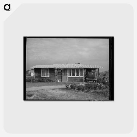 アートポストカード-Mineral King Farmhouse
 - ラッセル リー Postcard.