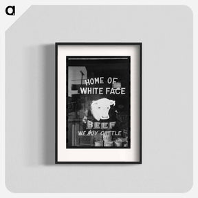 アートポスター-Muskogee Store Sign
 - ラッセル リー Poster.
