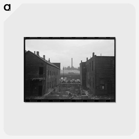 アートポストカード-Chicago's Condemned Houses
 - ラッセル リー Postcard.