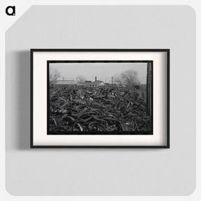 アートポスター-Lotfull of Scrap Iron, Oklahoma City
 - ラッセル リー Poster.