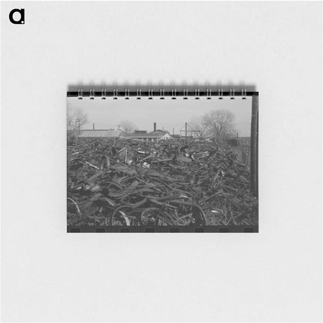 アートメモ帳-Lotfull of Scrap Iron, Oklahoma City
 - ラッセル リー Memo.
