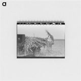 アートメモ帳-Loading Corn
 - ラッセル リー Memo.