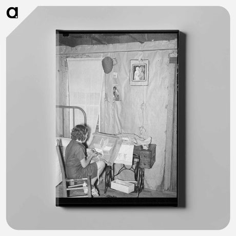 アートパネル-Hooked Rug, La Forge
 - ラッセル リー Canvas.
