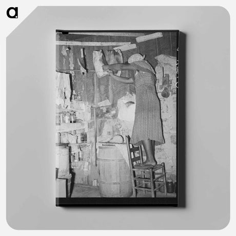 アートパネル-Bootmaking Shop
 - ラッセル リー Canvas.