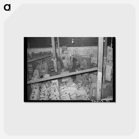 アートポストカード-Turkey Packing Room
 - ラッセル リー Postcard.