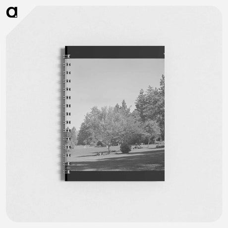 アートメモ帳-Picnic in Klamath Falls
 - ラッセル リー Memo.
