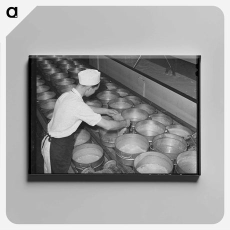 アートパネル-Cheese Molds, Tillamook
 - ラッセル リー Canvas.