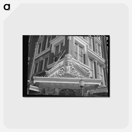 アートポストカード-Cafe Figure
 - ラッセル リー Postcard.