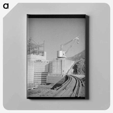 アートパネル-Bonneville Dam Navigation Locks
 - ラッセル リー Canvas.