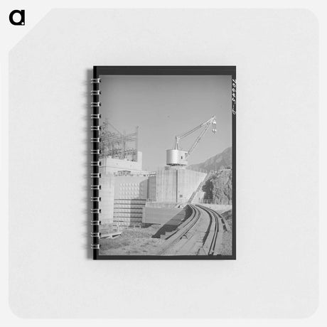 アートメモ帳-Bonneville Dam Navigation Locks
 - ラッセル リー Memo.