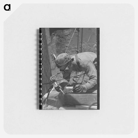 アートメモ帳-Shasta Dam Spot Welder
 - ラッセル リー Memo.