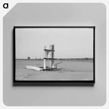 アートパネル-New Madrid Flood Remnants
 - ラッセル リー Canvas.