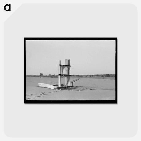 アートポストカード-New Madrid Flood Remnants
 - ラッセル リー Postcard.