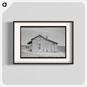 アートポスター-Sharecropper's Cabin
 - ラッセル リー Poster.