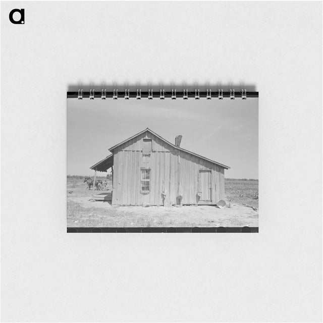 アートメモ帳-Sharecropper's Cabin
 - ラッセル リー Memo.